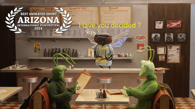 <i>Best Animated Short - </i>Bug Diner